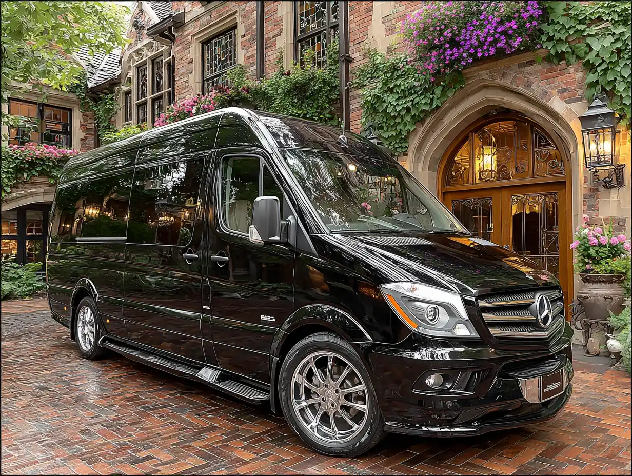 Executive van for group transportation