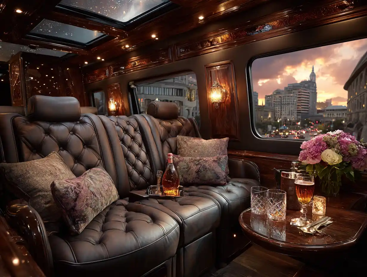 Custom luxury executive van