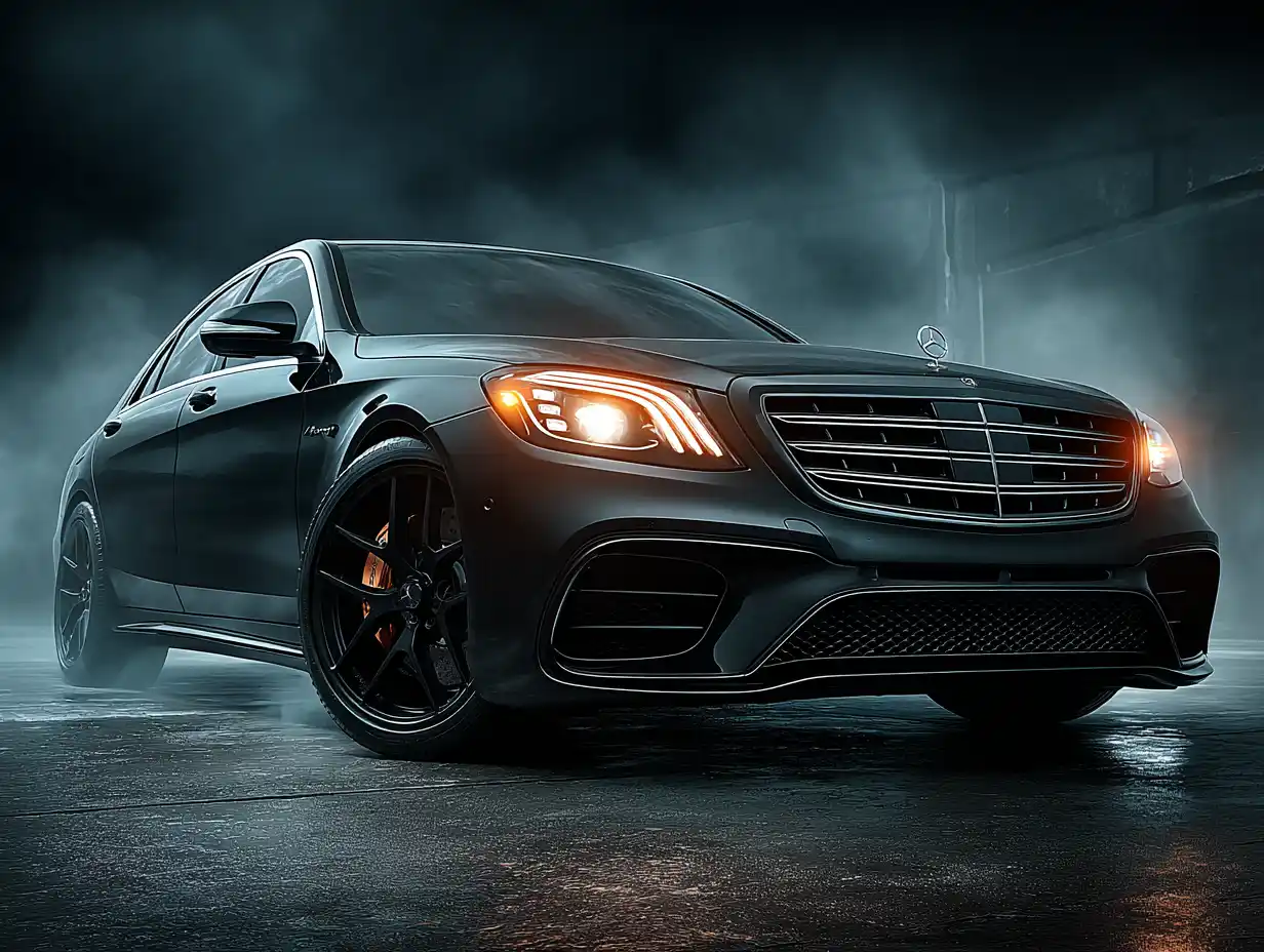 Mercedes-Benz S-Class flagship luxury sedan