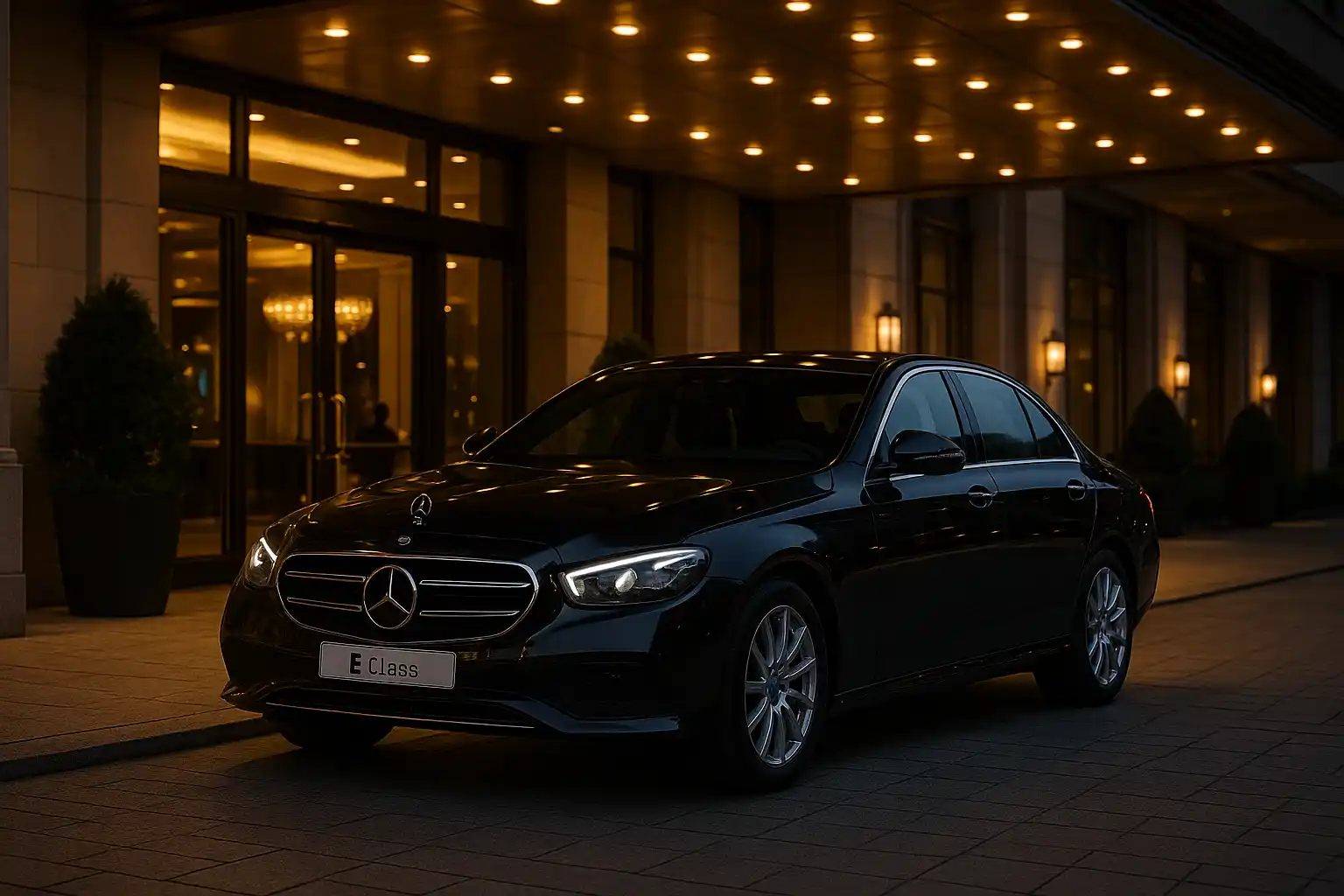 Premium service Mercedes-Benz E-Class sedan